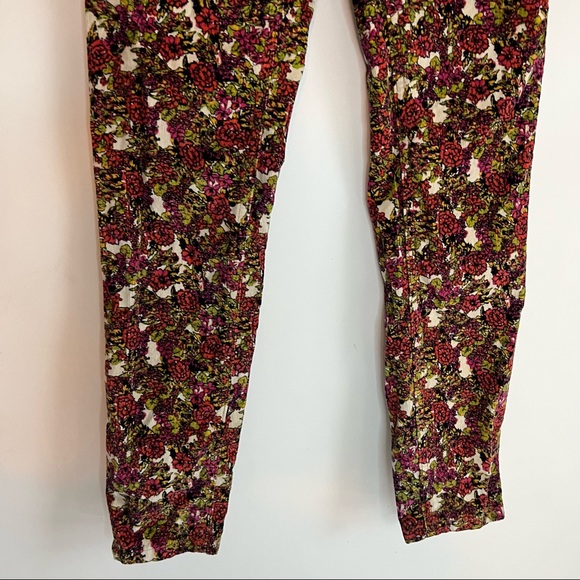 We the Free X Free People Sun Chaser Printed Cord Pants Size 26 - Picture 3 of 9